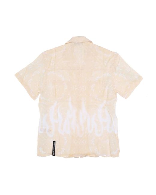 Vision Of Super Natural Short Sleeve Shirts for men
