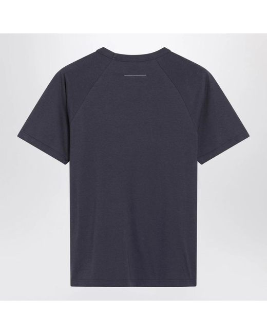 MM6 by Maison Margiela Blue T-Shirts
