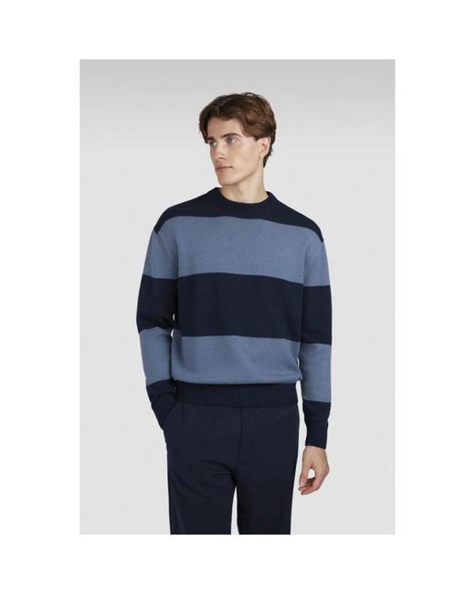Paul & Shark Luxe Crewneck Sweater in het Blue voor heren