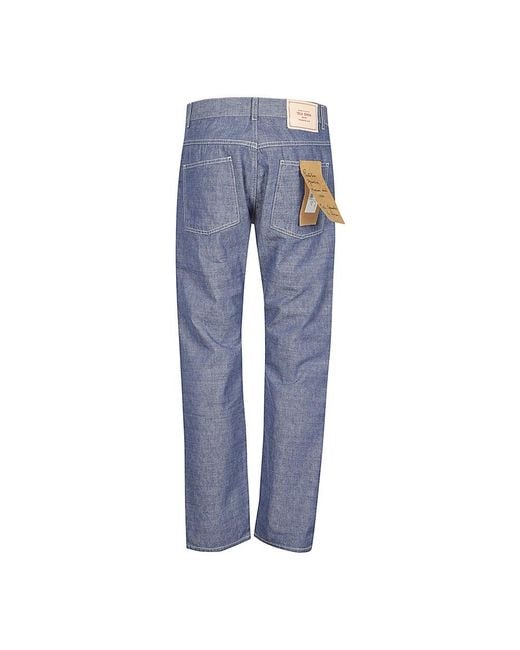 Tela Genova Blue Straight Jeans for men