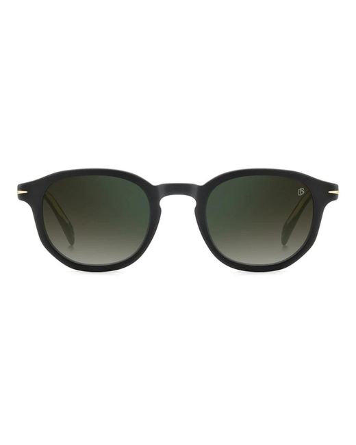 David Beckham Green Sunglasses