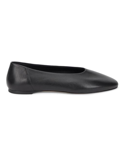 Totême Black Ballerina Shoes
