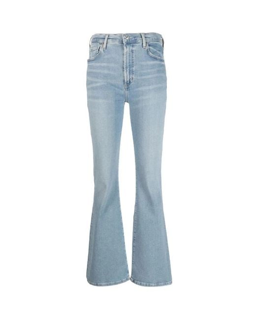 Citizens of Humanity Blue Flared Jeans