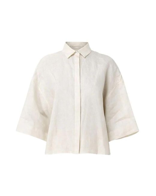 Max Mara Mmlrito Shirt in het White