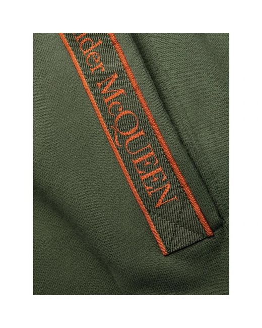 McQueen Green Sweatpants for men