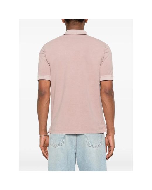 Herno Pink Polo Shirts for men