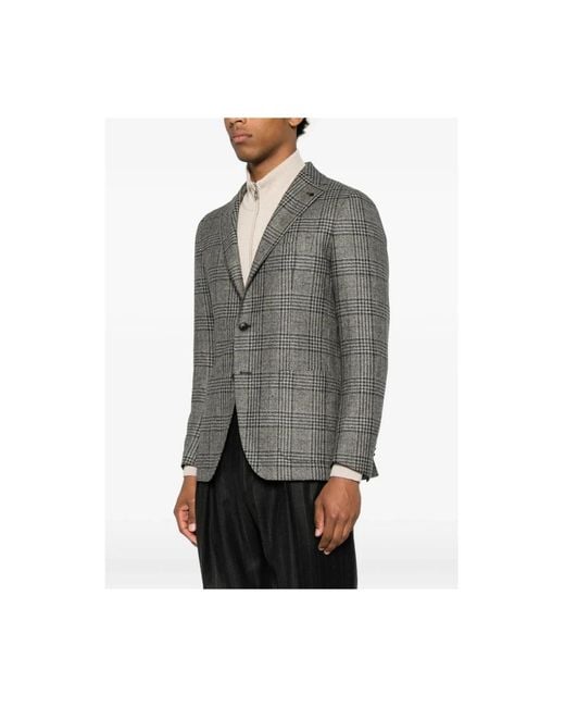 Tagliatore Gray Blazers for men