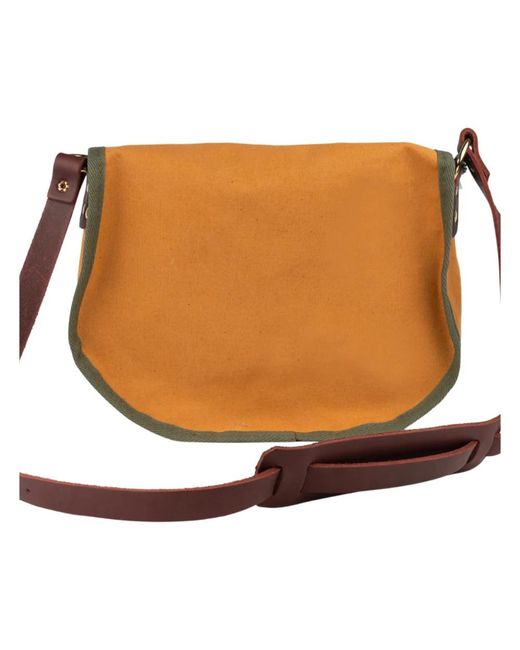 South2 West8 Orange Messenger Bags for men