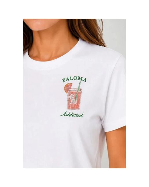 Mc2 Saint Barth White T-Shirts