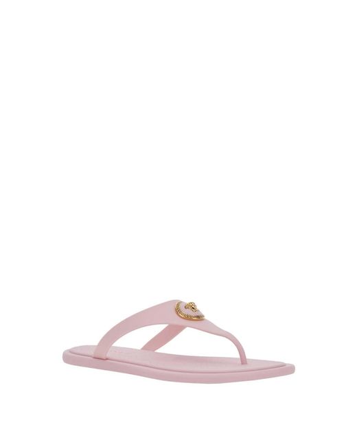 Versace Pink Flip Flops