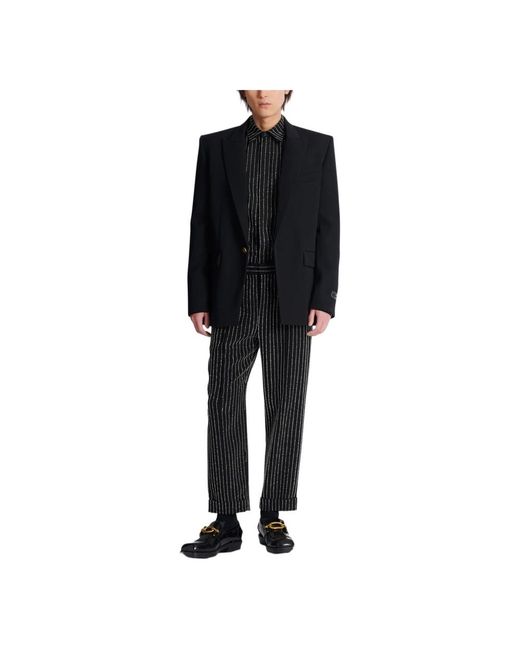 Balmain Blazers in het Black voor heren