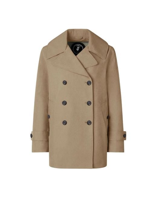 Save The Duck Natural Trench Coats