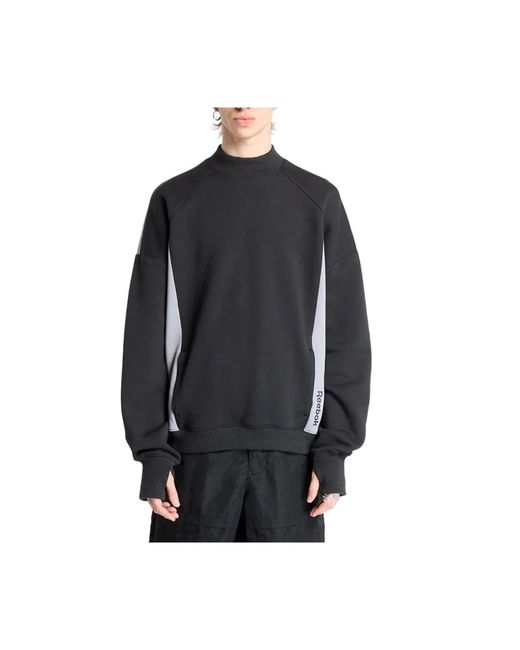 Long Sleeve Training Tops Reebok de hombre de color Black