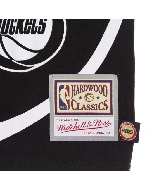 Mitchell & Ness Black T-Shirts for men
