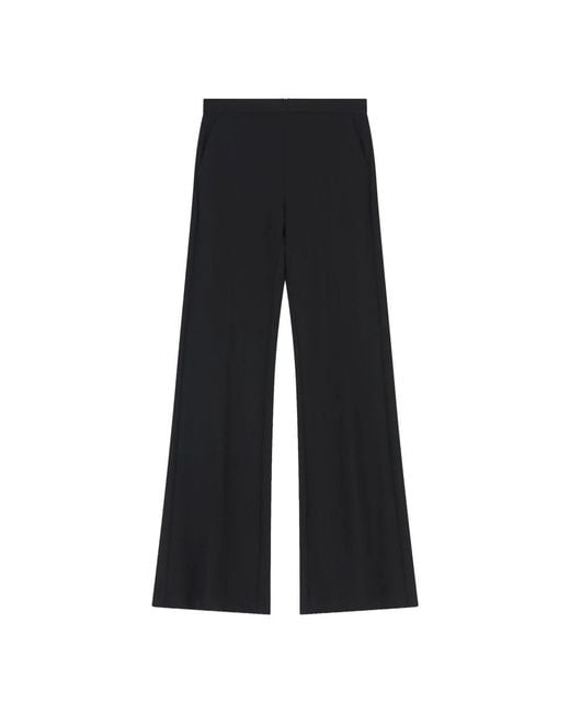 Imperial Black Wide Trousers