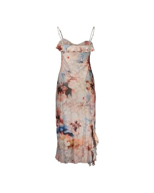 Desigual Brown Midi Dresses