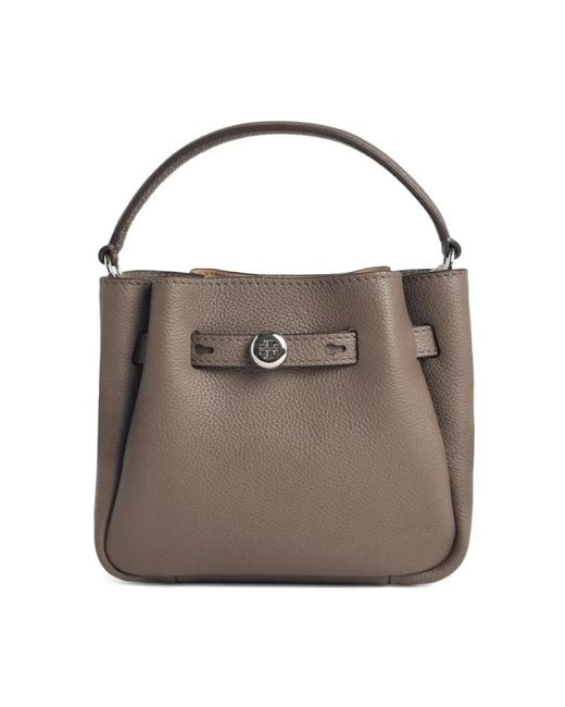 Tory Burch Brown Bucket Bags