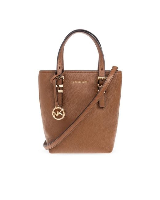 Michael Kors Brown Handtasche Quinn