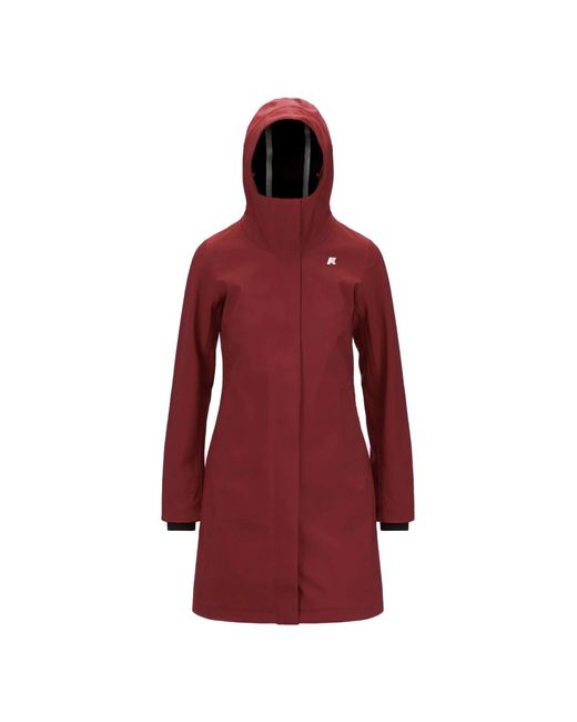 Parkas K-Way de color Red