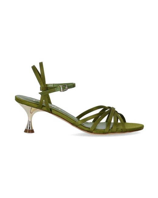 High Heel Sandals NCUB de color Green