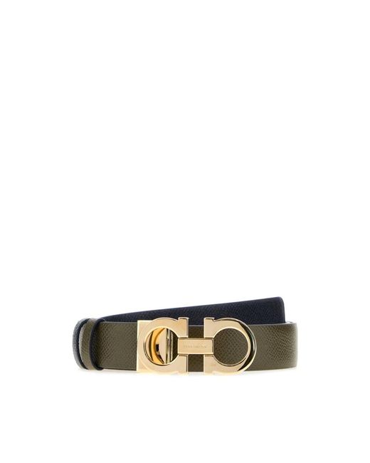 Belts di Ferragamo in Green