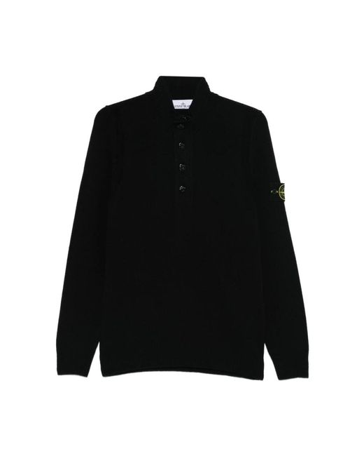 Stone Island Black Turtlenecks for men