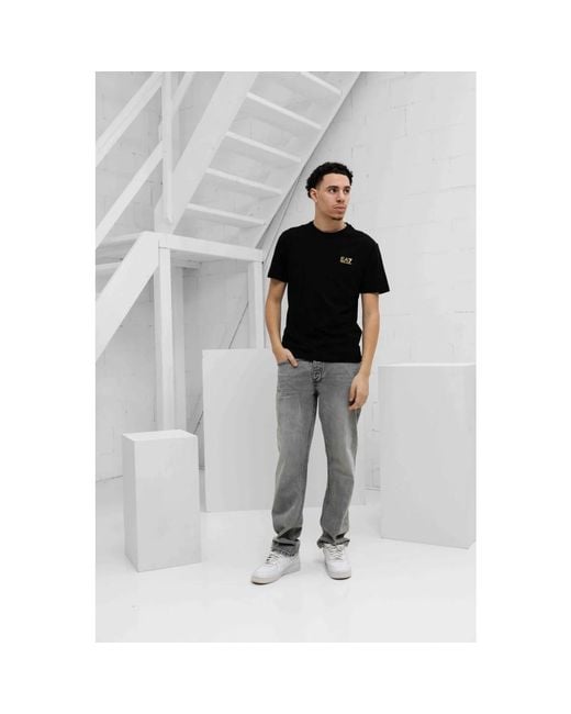 Emporio Armani Black T-Shirts for men