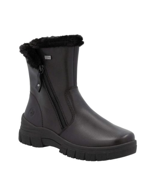 Remonte Black Winter Boots