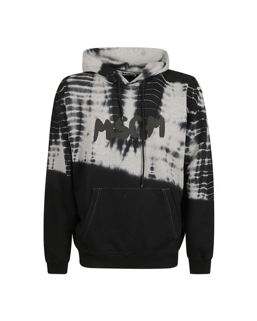 MSGM Lässiger sweatshirt mit stil in Gray für Herren