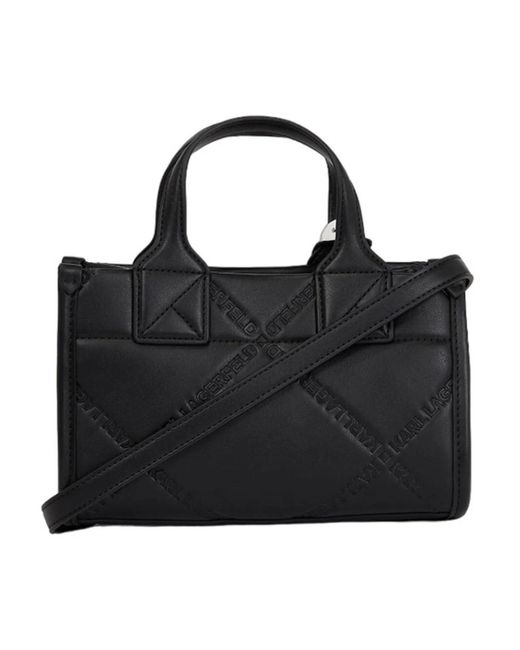 Karl Lagerfeld Black Schwarze handtasche