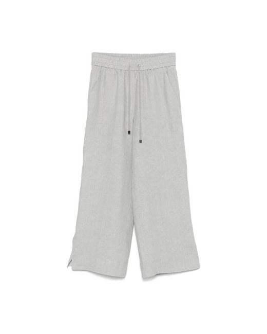 Le Tricot Perugia Gray Graue Herrenhose