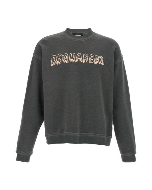 DSquared² Gray Sweatshirts for men