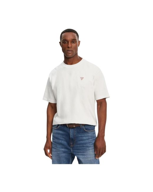 Guess T-Shirt in het White voor heren