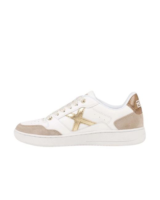 Munich Schoenen ,Geel ,Leer Legit 109 in het White