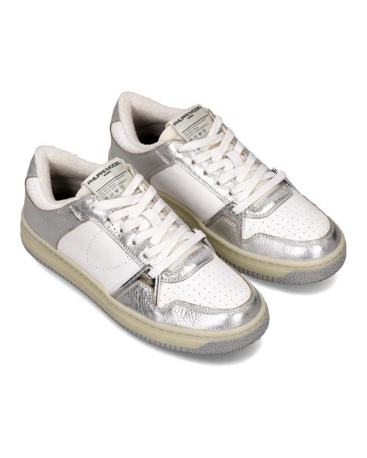 Philippe Model White Sneakers