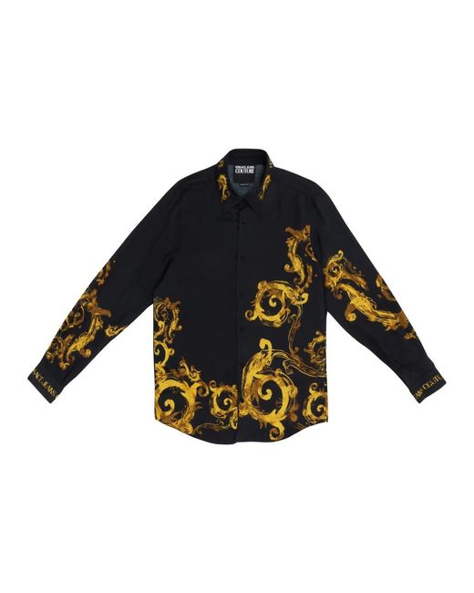 Versace Blue Casual Shirts for men