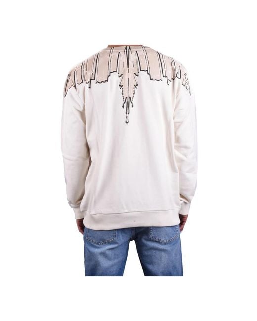 Marcelo Burlon White Sweatshirts for men