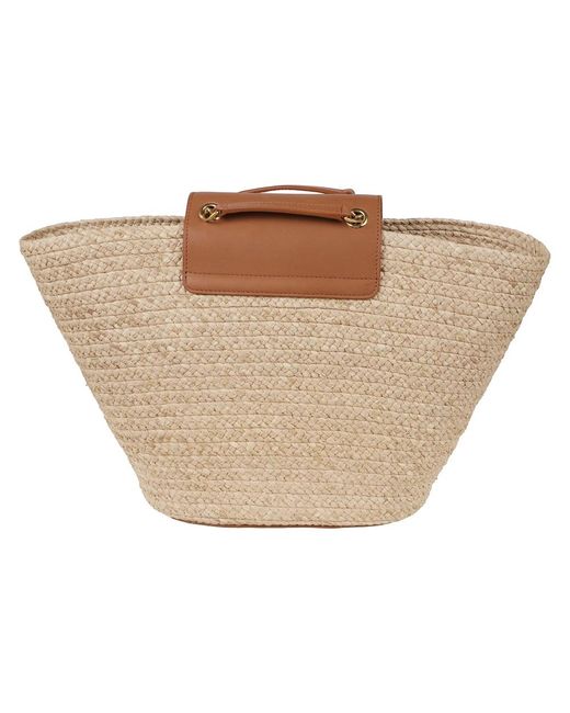Saint Laurent Natural Shopping Bags