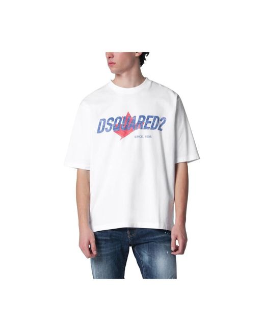 DSquared² White T-Shirts for men
