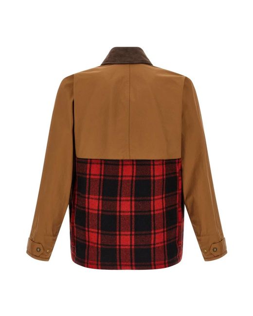 Junya Watanabe Brown Light Jackets for men