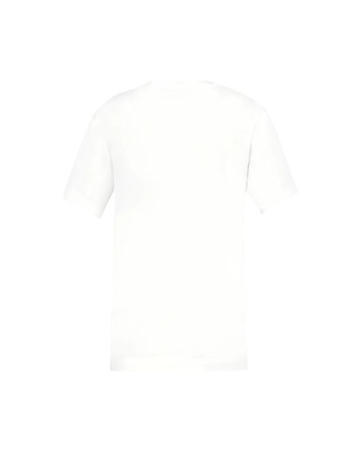 Simone Rocha Tops ,Grijs ,Katoen Patchwork Trompe L'Oeil T-Shirt in het Gray