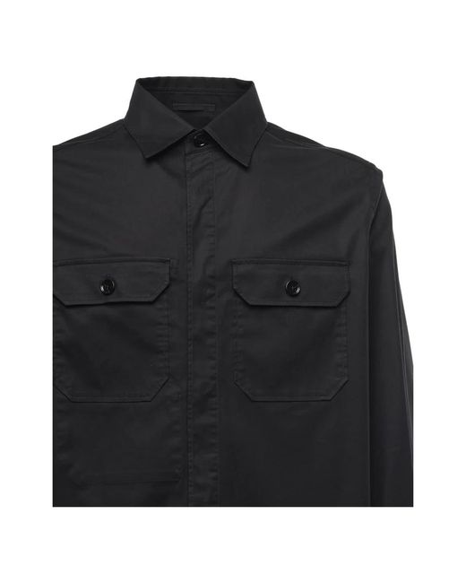 Zegna Light Jackets in het Black voor heren