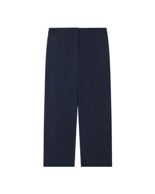 Emporio Armani Blue Straight Trousers