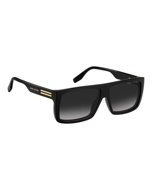 Marc Jacobs Schwarze sonnenbrille mit clip-on in Black für Herren