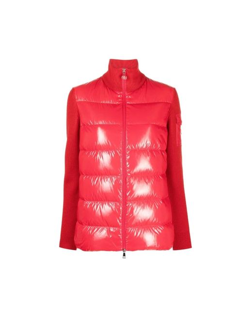 Jackets > winter jackets Moncler en coloris Red