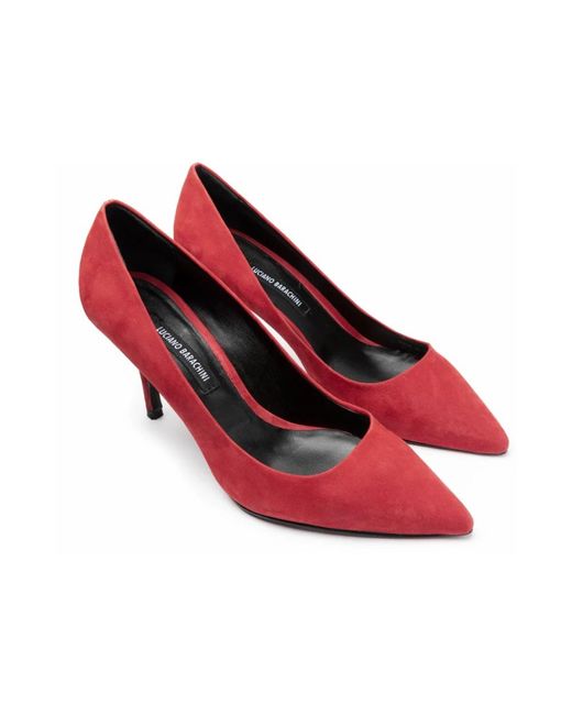 Luciano Barachini Red Pumps