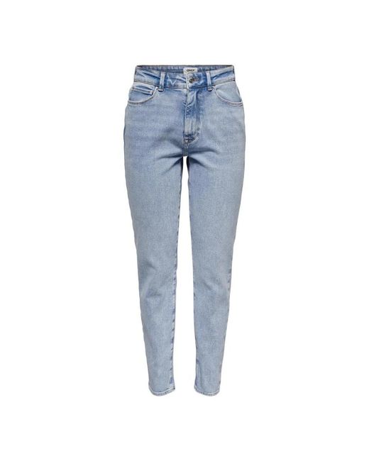 ONLY Blue Slim-Fit Jeans