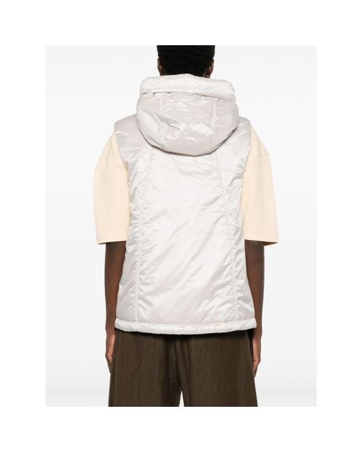 Max Mara White Vests