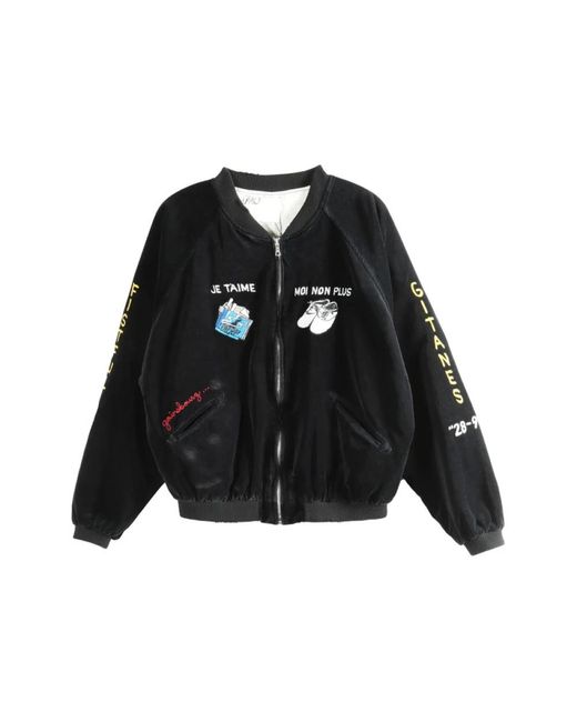 Paly Hollywood Black Bomber Jackets for men