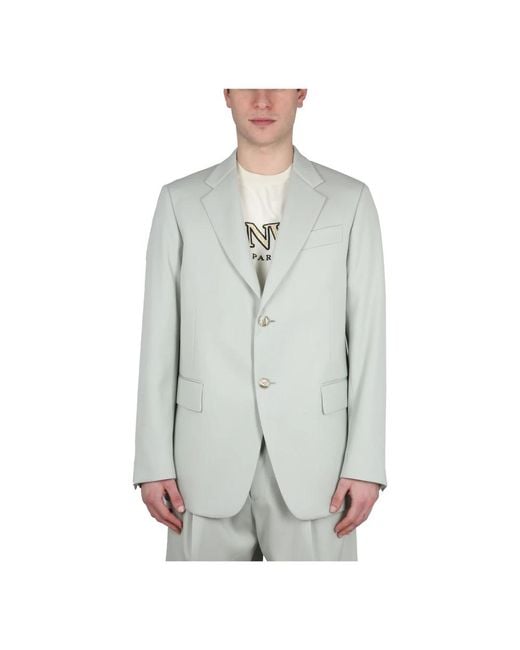 Lanvin Gray Blazers for men